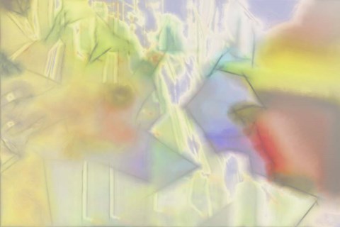 Framed Flickers Print