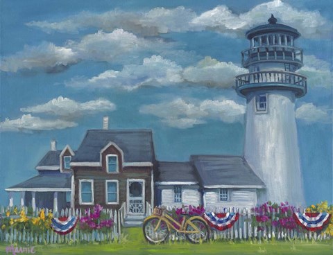 Framed Patriotic Highland Light Print