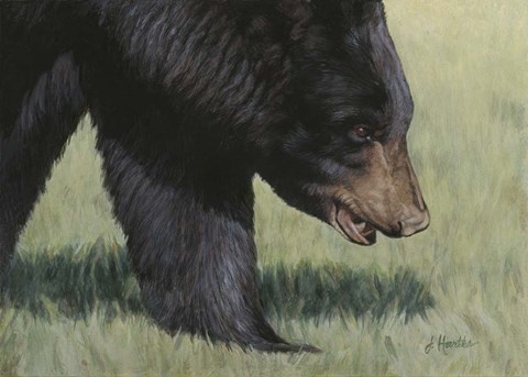 Framed Coming to Lunch Print