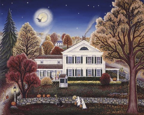 Framed Halloween Print