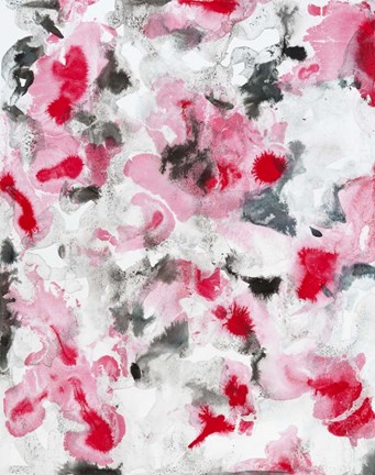 Framed Blushing blooms 2 Print