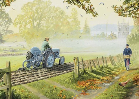 Framed Early Birds Print