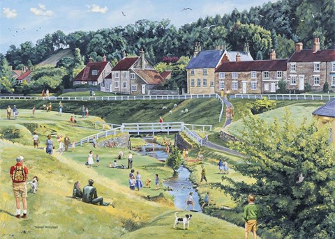 Framed Hutton-le-Hole, North Yorkshire Print