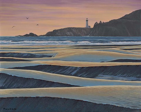 Framed Sea of Dunes Print