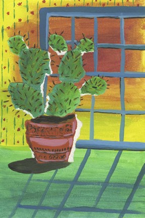 Framed Prickly Pear Print