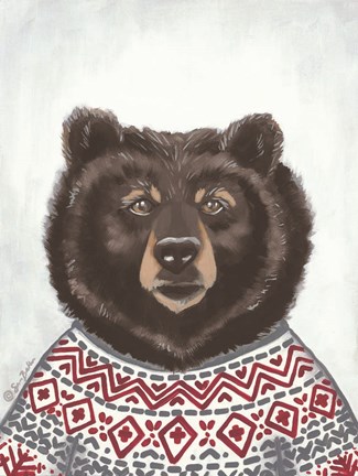 Framed Sweater Weather Print