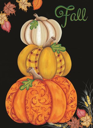 Framed Fall Trio Print