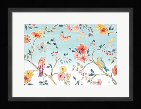 Framed Natures Bliss I Print