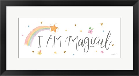 Framed Magical Friends VI Print