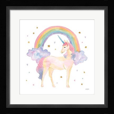 Framed Magical Friends I Print