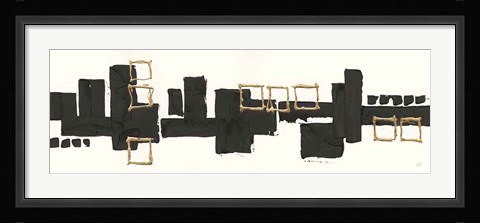 Framed Gilded Boxes II Print