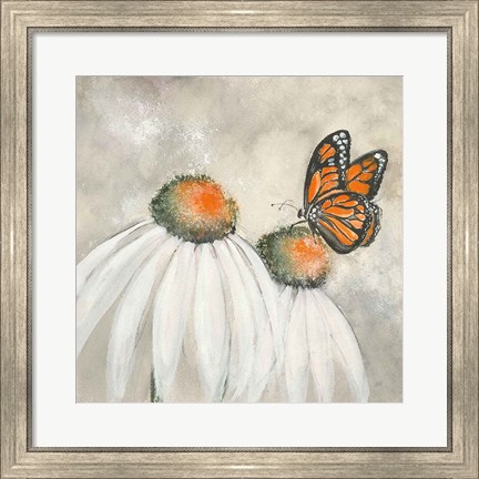 Framed Butterflies are Free II Print