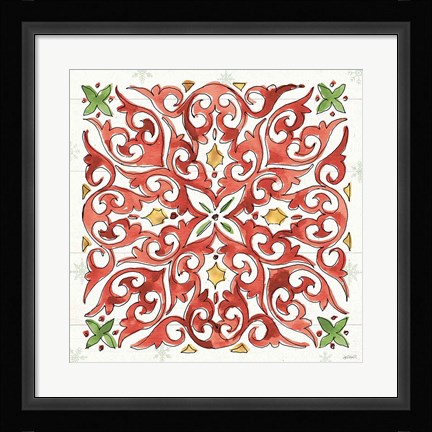 Framed Modern Farmhouse XIV Christmas Print