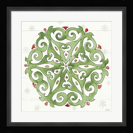 Framed Modern Farmhouse XV Christmas Print