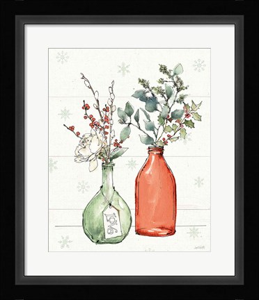 Framed Modern Farmhouse III Christmas Print