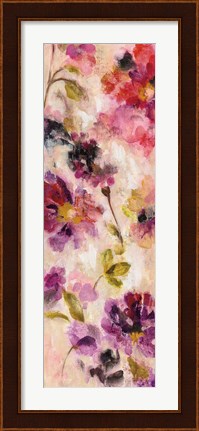 Framed Exuberant Florals II Print