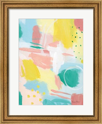 Framed Fresh Face Abstract II Print