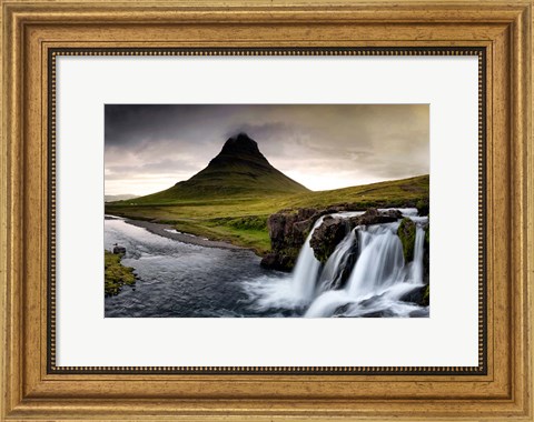 Framed Close to the Falls Print