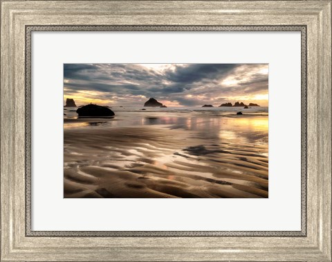 Framed Pacific Low Tide Print