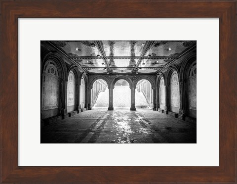 Framed Bethesda Terrace Print