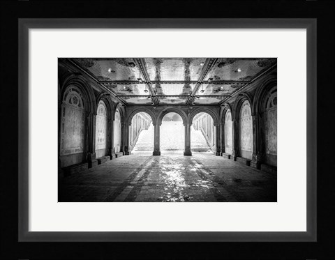 Framed Bethesda Terrace Print