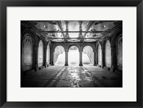 Framed Bethesda Terrace Print