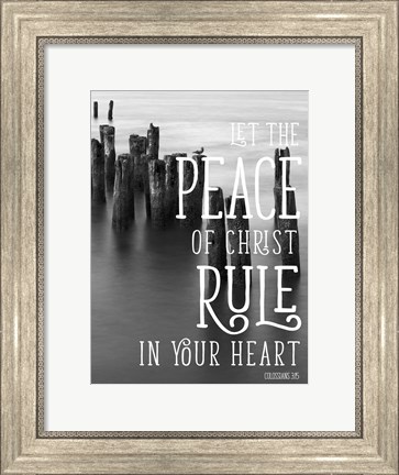 Framed Rule Your Heart Print