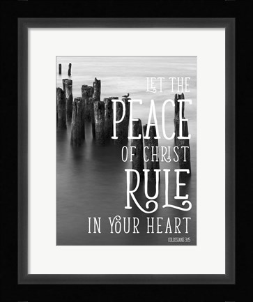 Framed Rule Your Heart Print