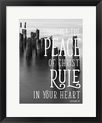 Framed Rule Your Heart Print