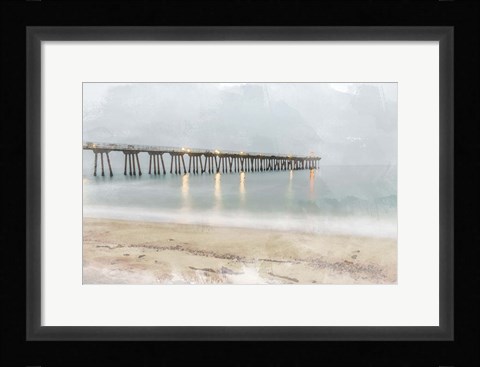 Framed Pier of Memory Print