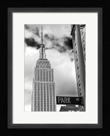Framed Park Ave View Print