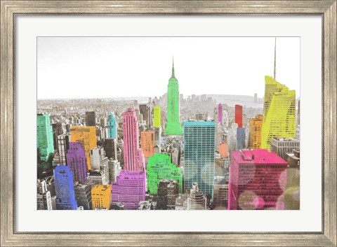 Framed Color In The Cities Print