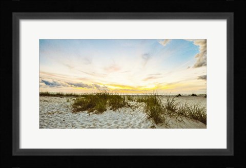 Framed Sunset Beach Print