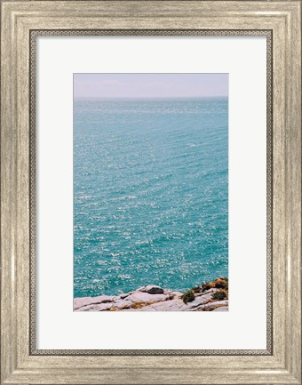 Framed Sparkling Waters Print