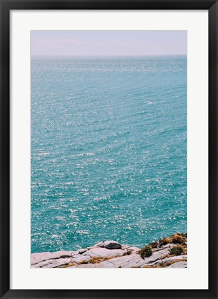 Framed Sparkling Waters Print