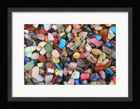 Framed Zen Rocks Print