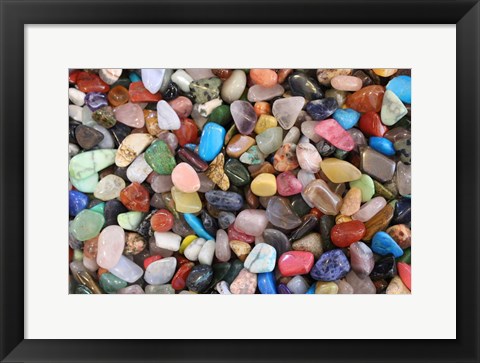 Framed Zen Rocks Print