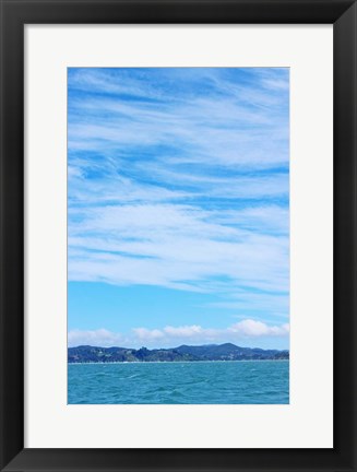 Framed Sky and Water Print