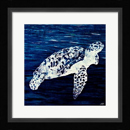 Framed Swim Along II Print