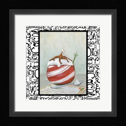 Framed Tis the Season for Cocoa II Print