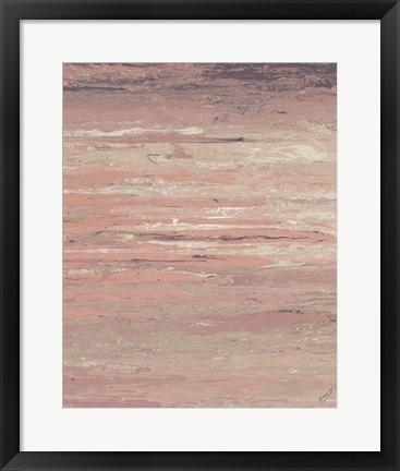Framed Blush Sunset Print