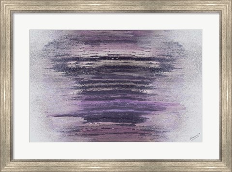 Framed Purple Woods Print