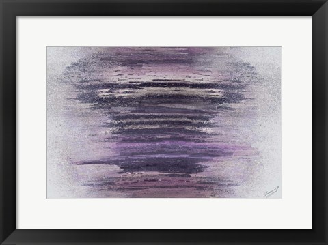 Framed Purple Woods Print