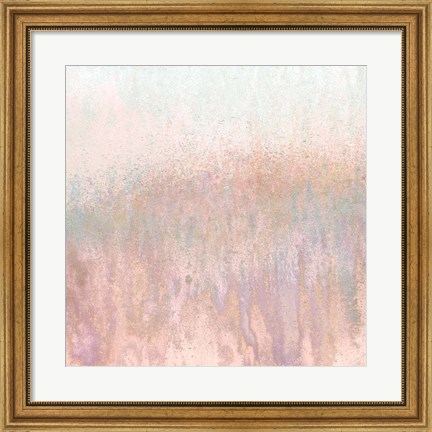 Framed Blushing Woods Print