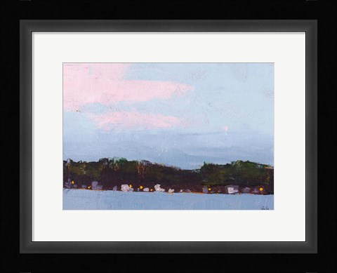 Framed Across the Lake Print