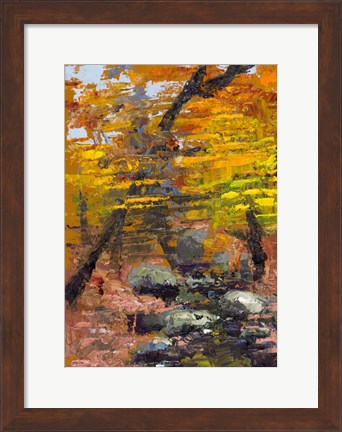 Framed Autumn Woods Print