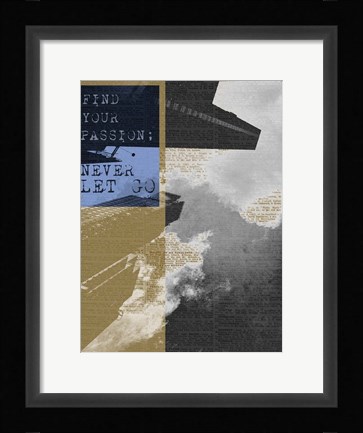 Framed City Inspired I Print