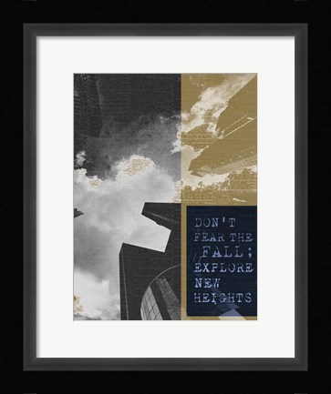 Framed City Inspired II Print