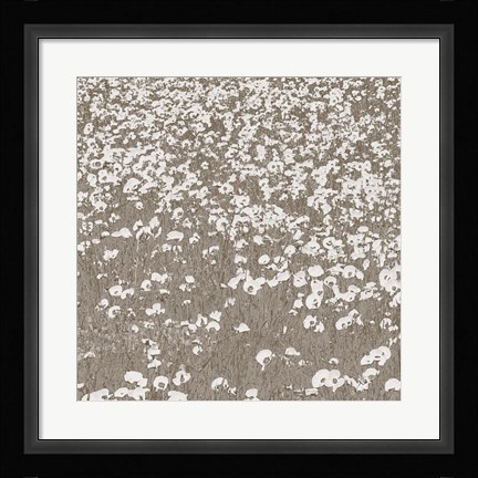 Framed Neutral Fields Print