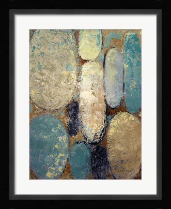 Framed Spatial Shapes I Print